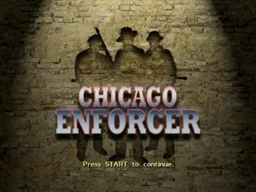 Chicago Enforcer (USA) screen shot title